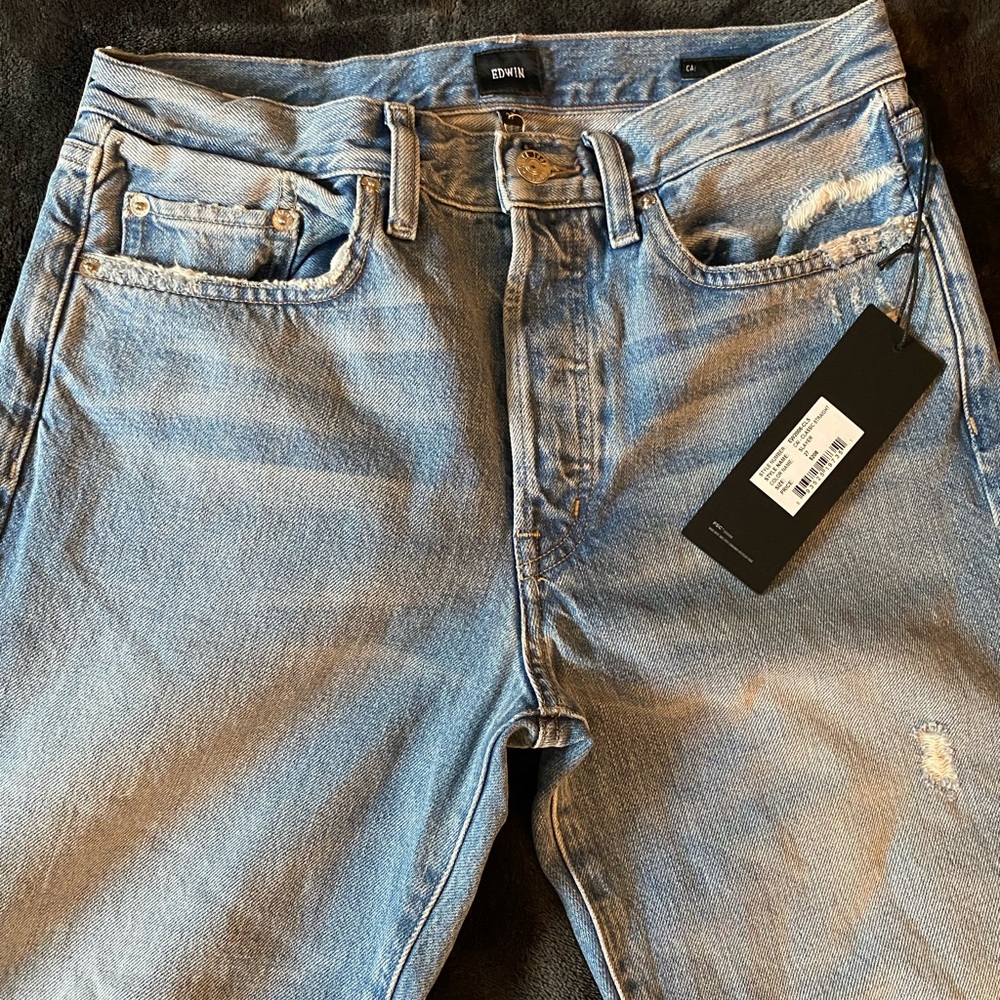 High Waisted Boyfriend Jeans